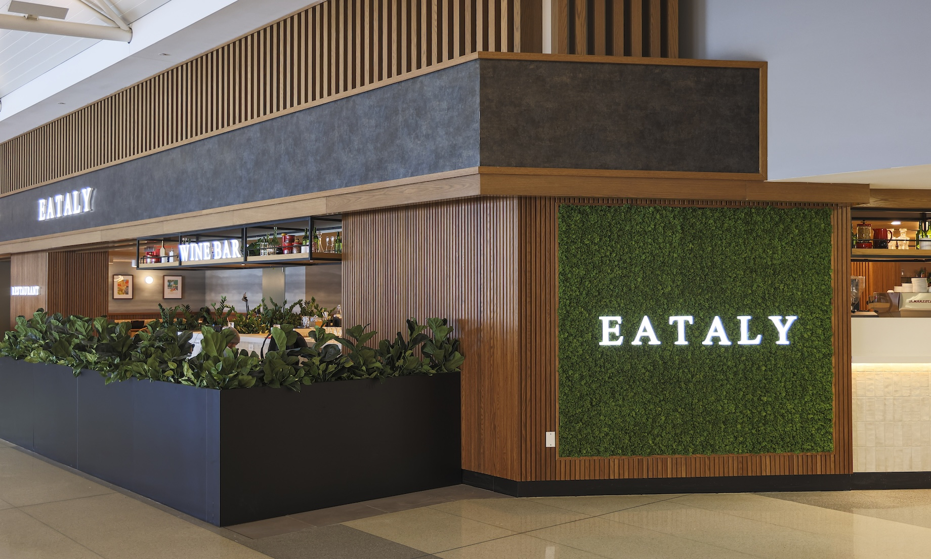 Eataly at JFK Terminal 8, the brand’s first North American airport location, was an early priority for the terminal’s leasing