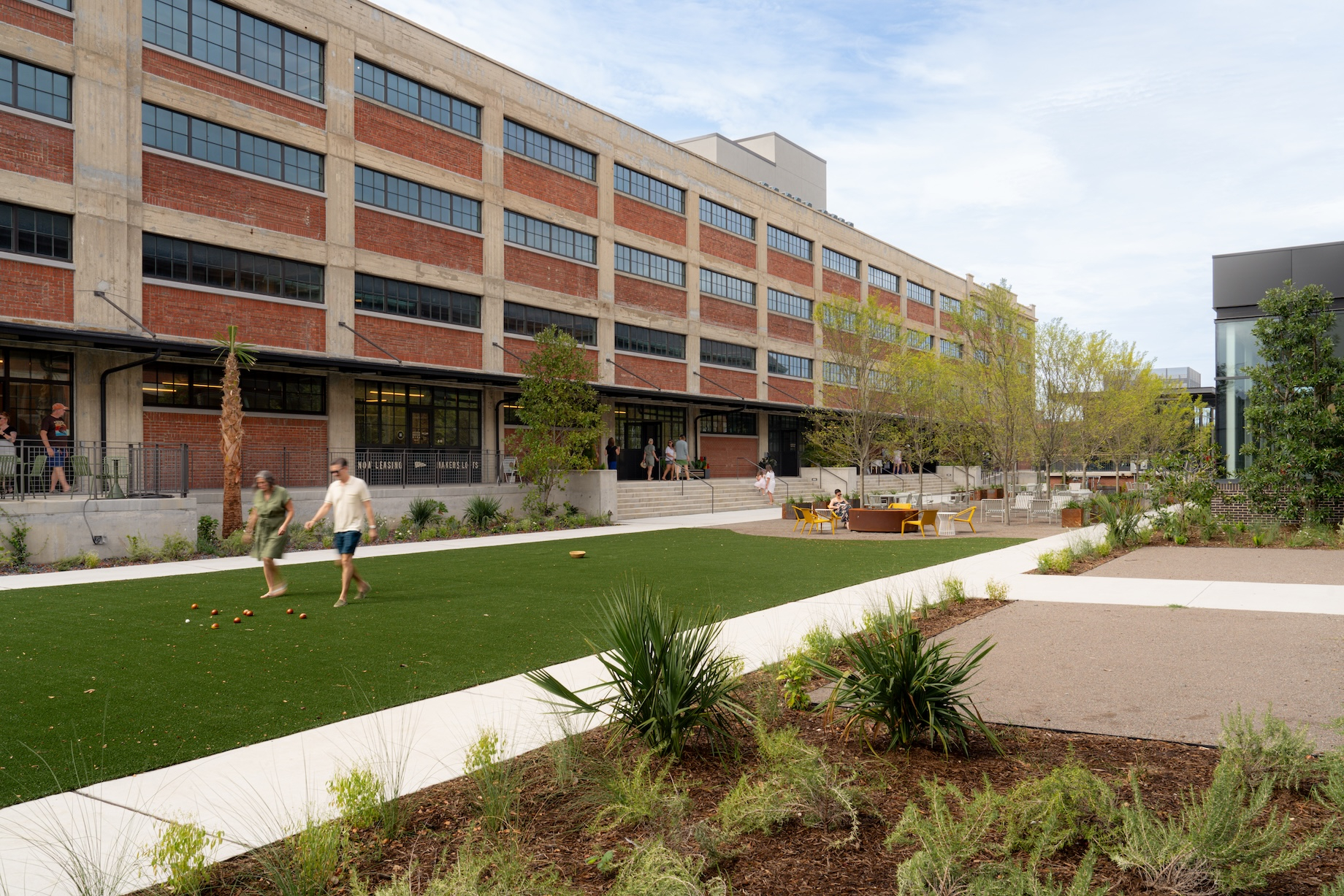 South Carolina’s Navy Yard Charleston district of makers, retailers, dining and recreation is reminiscent of other Jamestown 