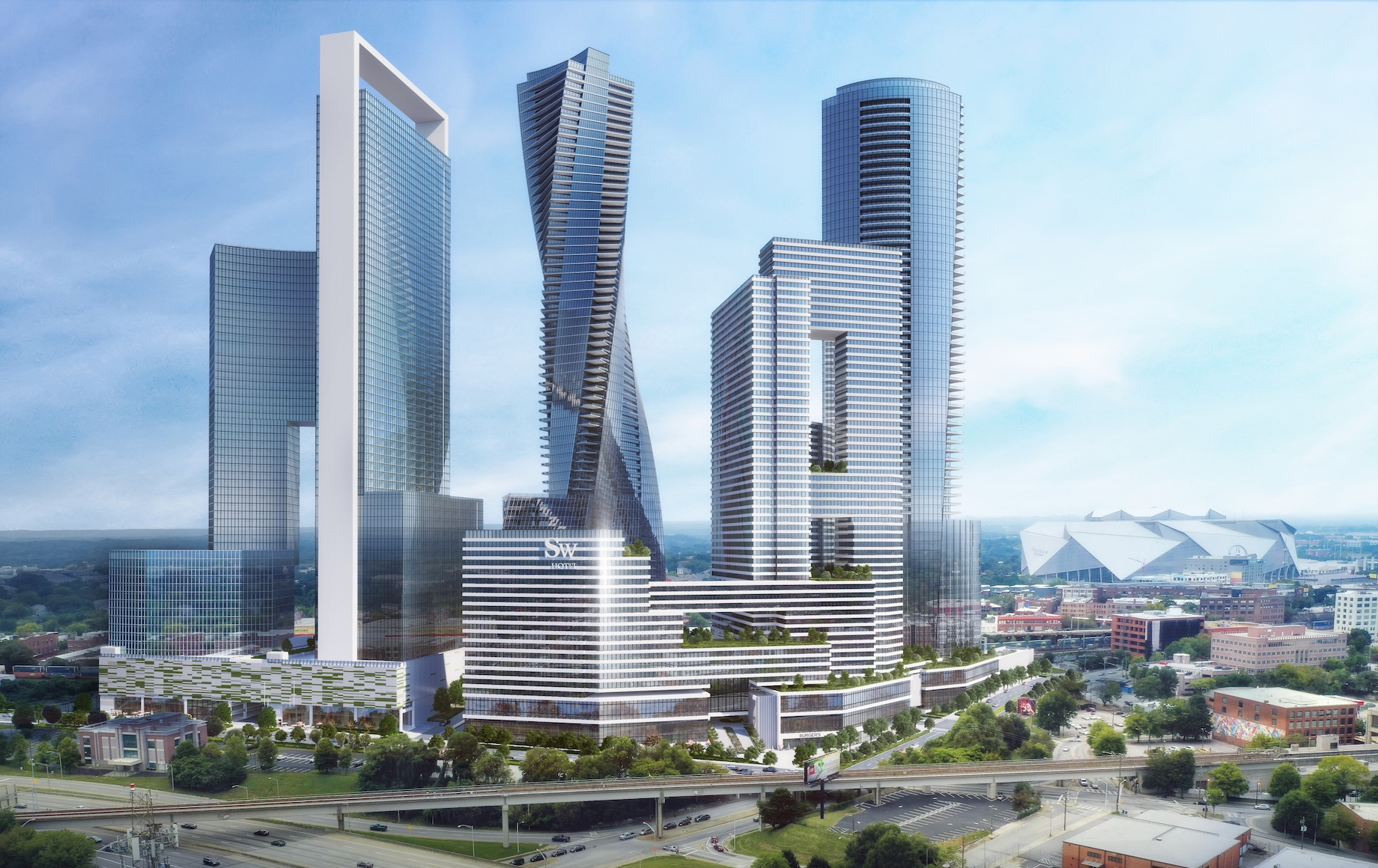 The 8.4 million-square-foot Forge Atlanta will offer 120,000 square feet of retail, restaurant and entertainment space.