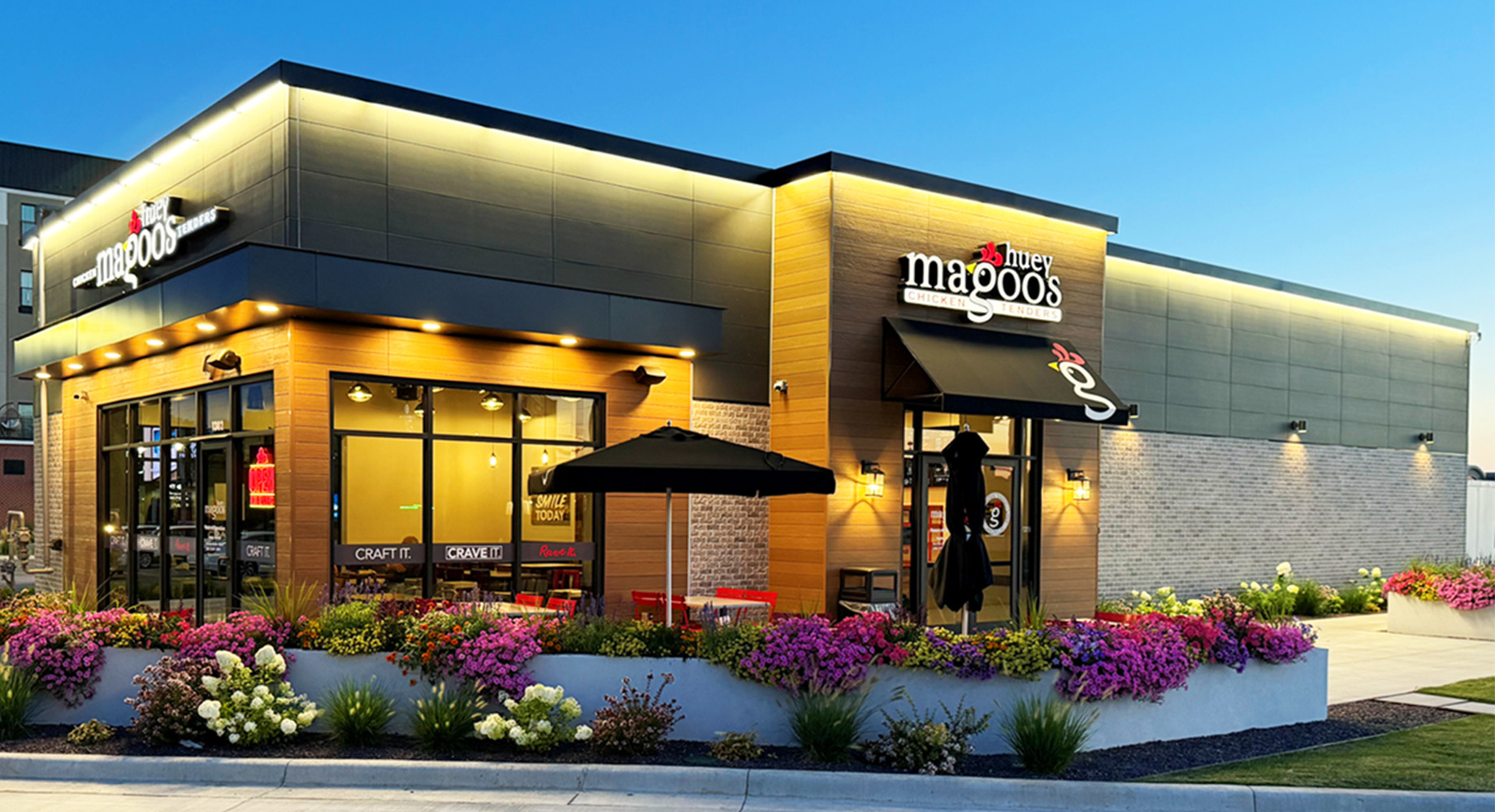 Huey Magoo’s opened this 2,600-square-foot restaurant last year in Springfield, Missouri.