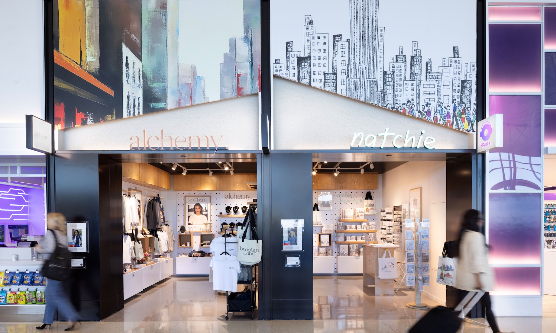 ASUR Airports invested roughly $1 million to develop turnkey kiosks and small-format inline spaces in Terminal 8 at John F. K