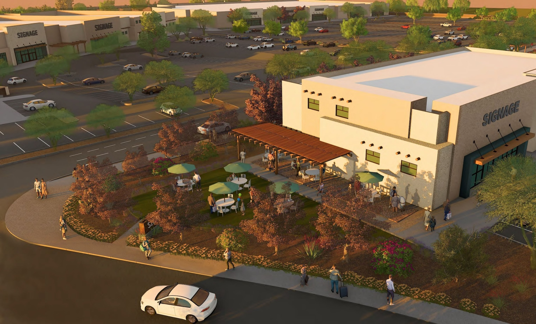 SimonCRE recently finalized an agreement to acquire 38 acres from The University of New Mexico for Lobo Crossing, a 365,000-s