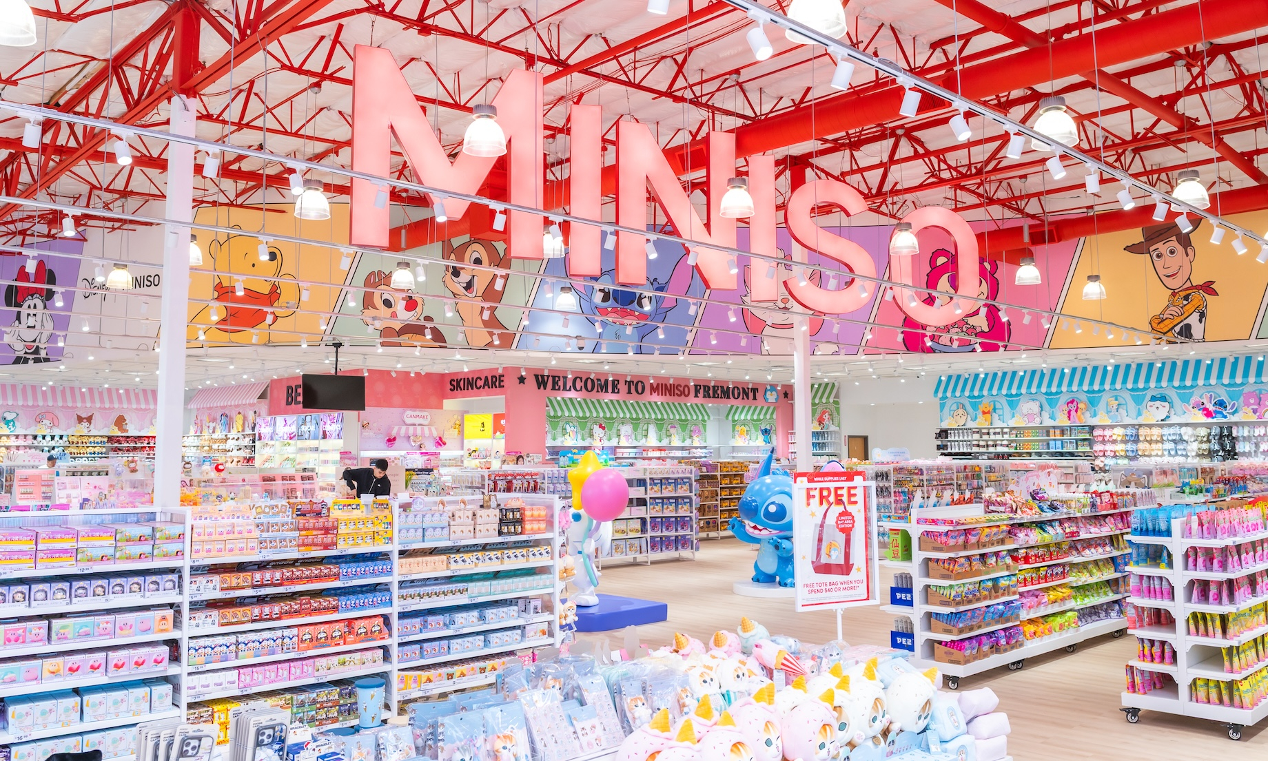 Disney characters and other familiar faces play a key role in Miniso’s U.S. expansion, as the China-based retailer grows its 