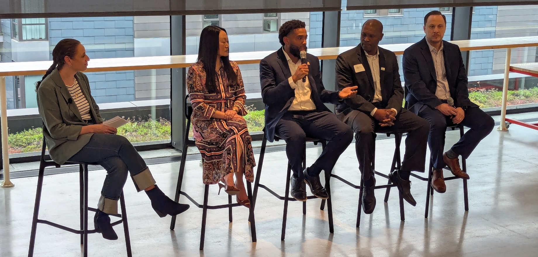 The panel was moderated by Jordyn Kandelman of McDonald’s and featured Amy Bayles and Christopher Smitherman II of McDonald’s