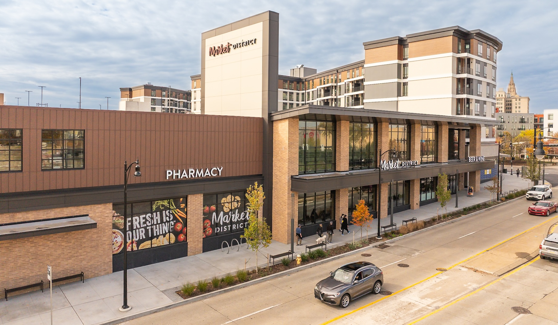 The 78,399-square-foot Meridian in Pittsburgh is among the 230 necessity retail centers owned by ECHO Realty, which has just 