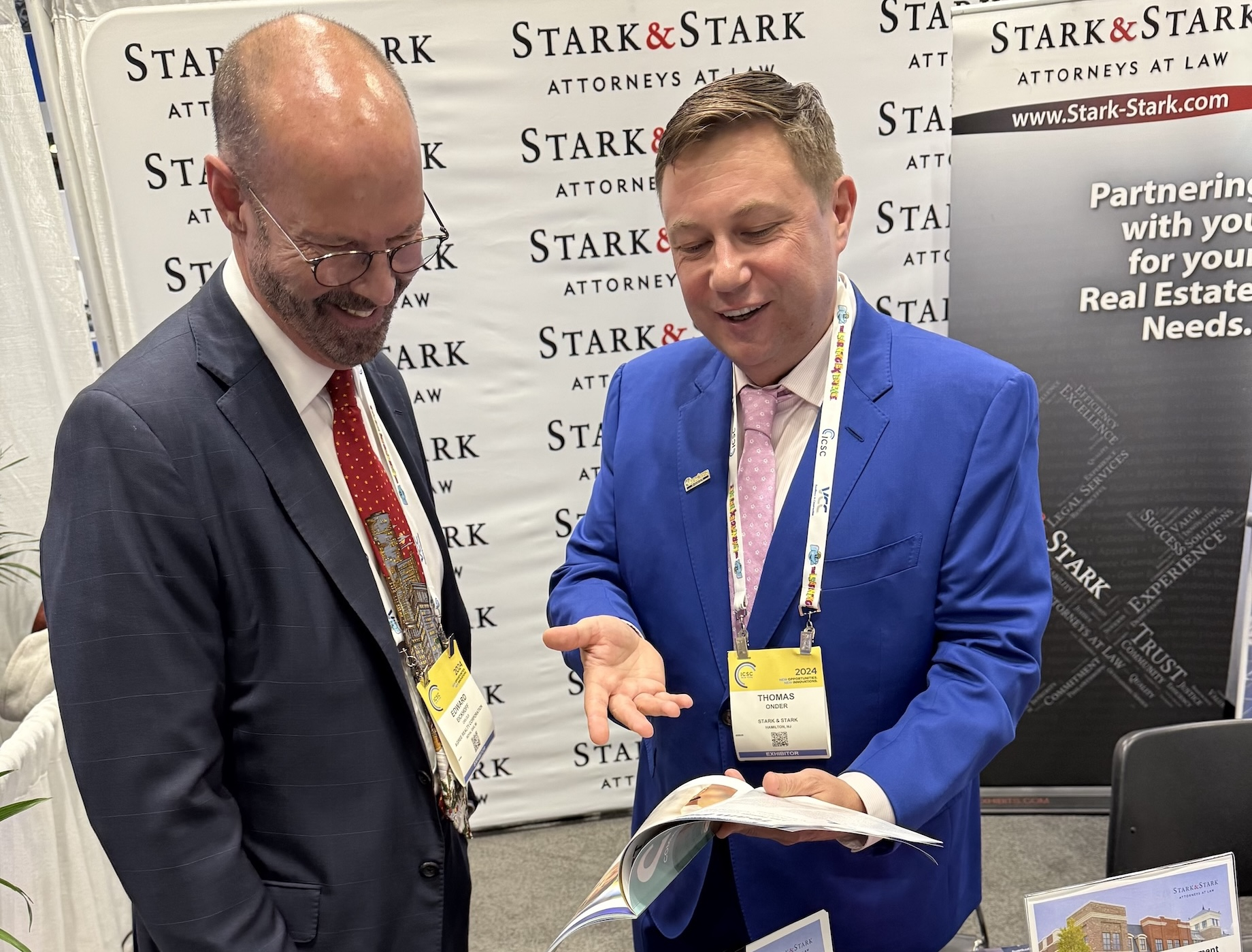 Onder and Agree Realty’s Ed Eickhoff, also a longtime ICSC volunteer, explored an issue of Commerce + Communities Today at th