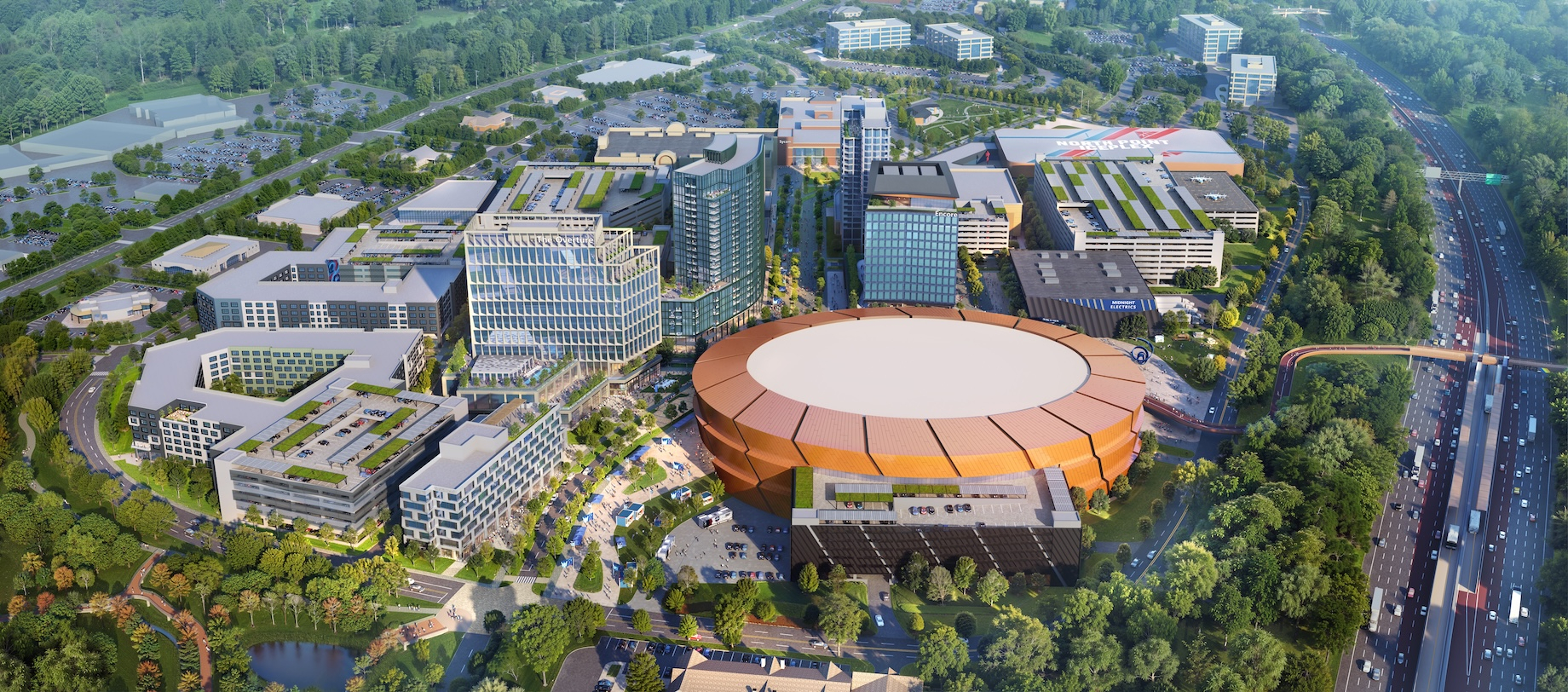 A mixed-use project would replace the 1.4 million-square-foot North Point Mall in Alpharetta, Georgia.