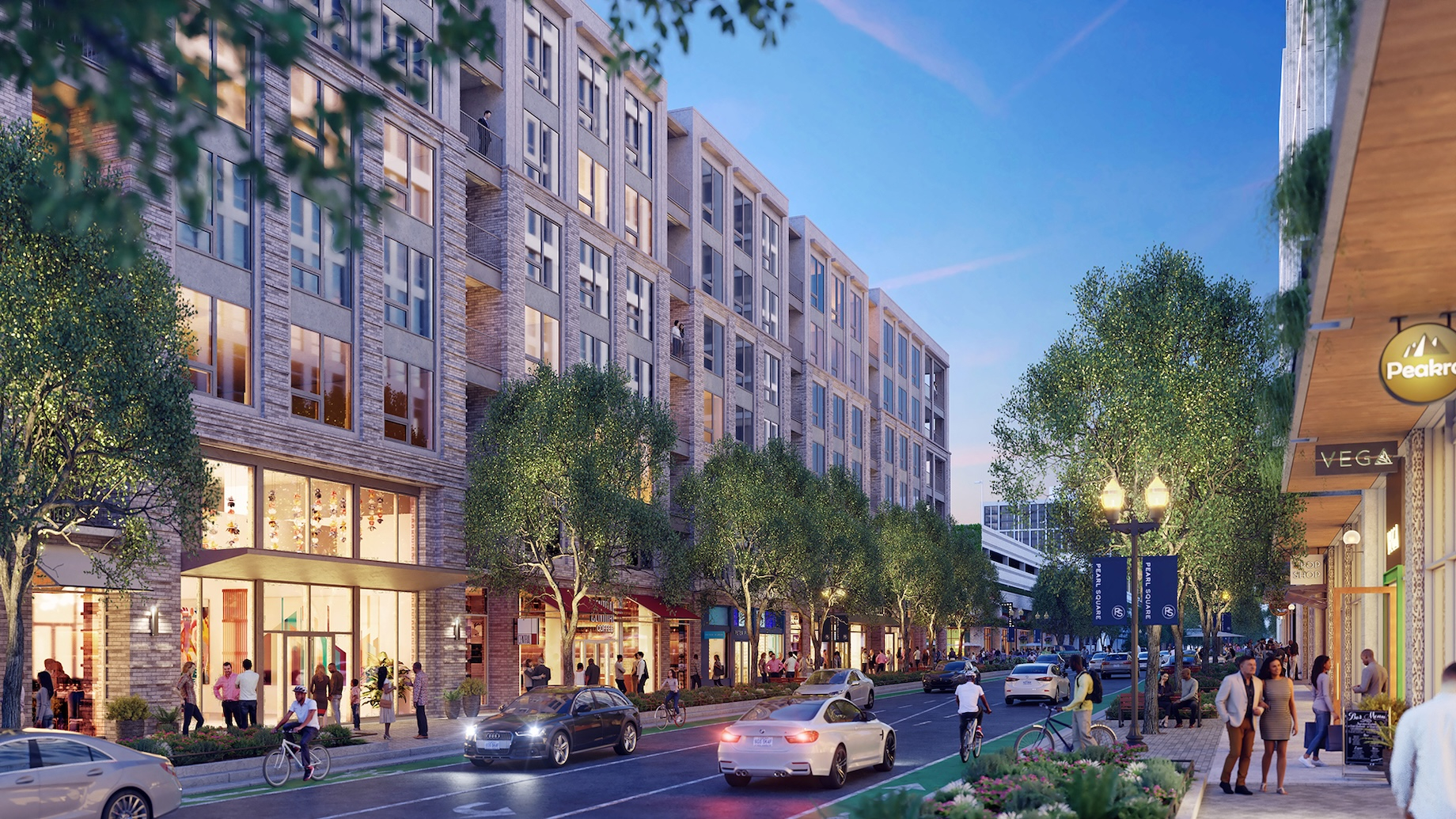 The more than $2 billion Pearl Square mixed-use project has added Publix as grocery anchor.