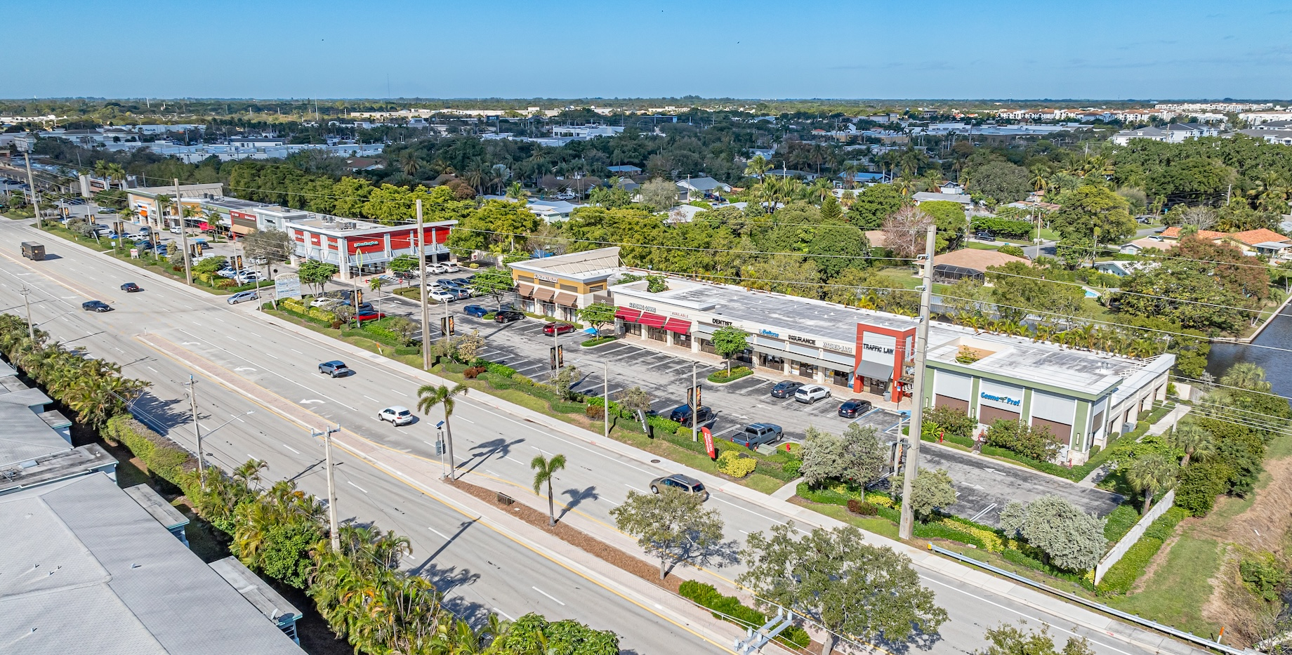 Phillips Edison & Co. paid $16.35 million for Cross Creek Centre during the second quarter. Tenants at the 37,192-square-