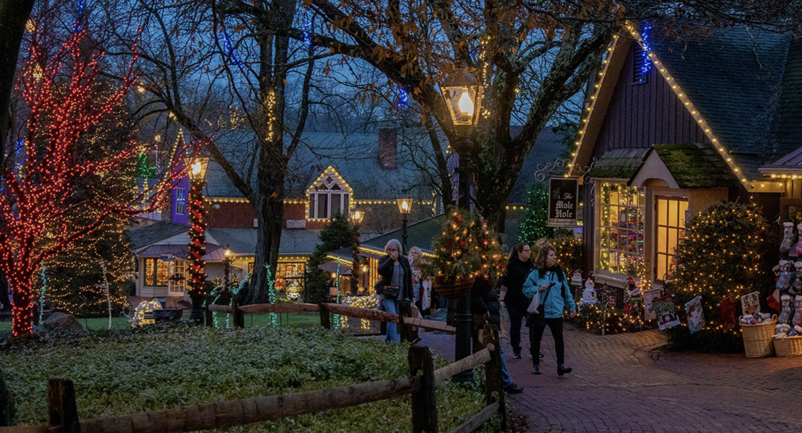 Founded in 1962, Peddler’s Village attracts 1.6 million visitors a year.