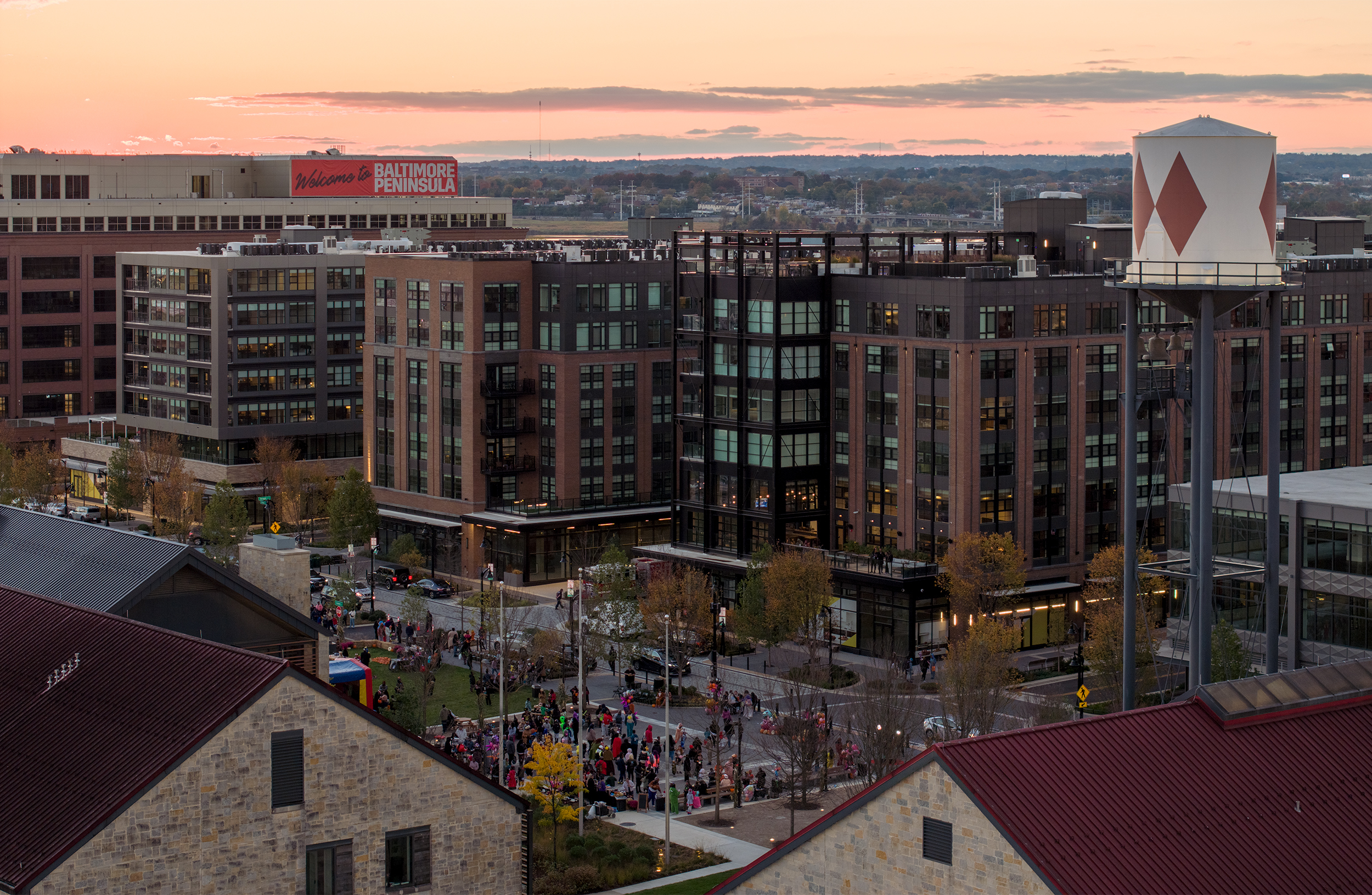 The Baltimore Peninsula project is building a new neighborhood along an underutilized waterfront, according to the Greater Ba