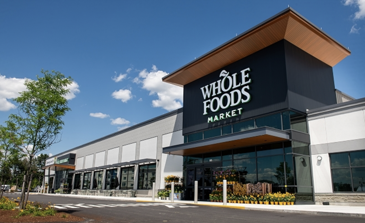 Whole Foods opened this 40,000-square-foot store last month in Seekonk, Massachusetts.
