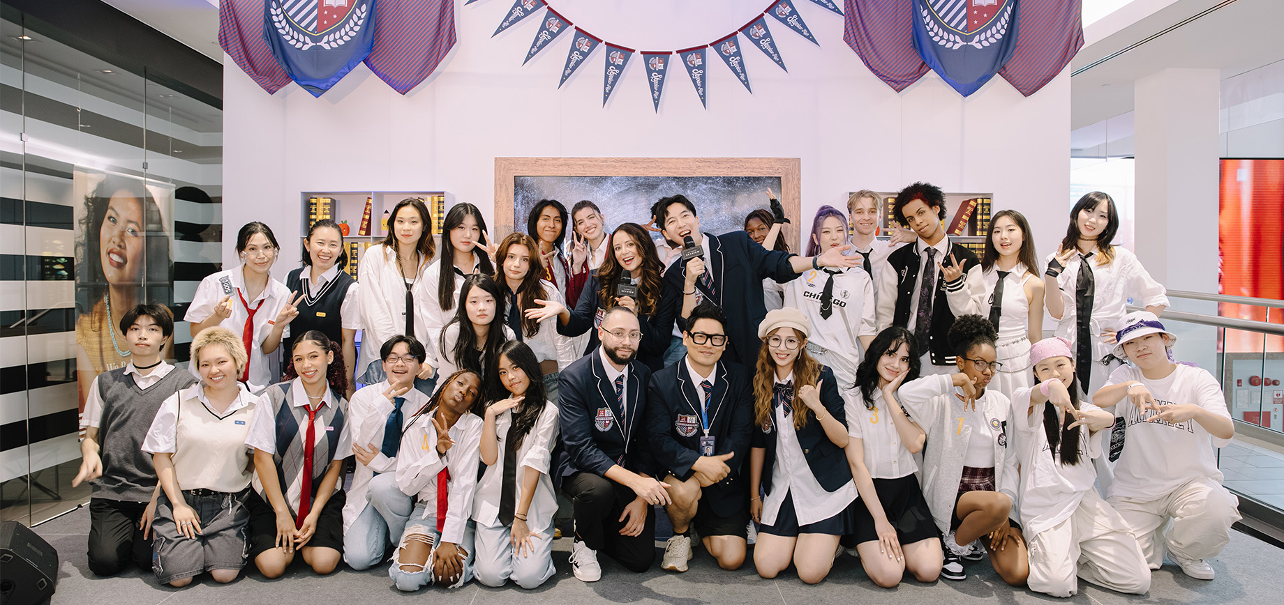 At Skyview High Summer School, participants celebrated Asian pop culture over four weeks at The Shops at Skyview in Queens, N