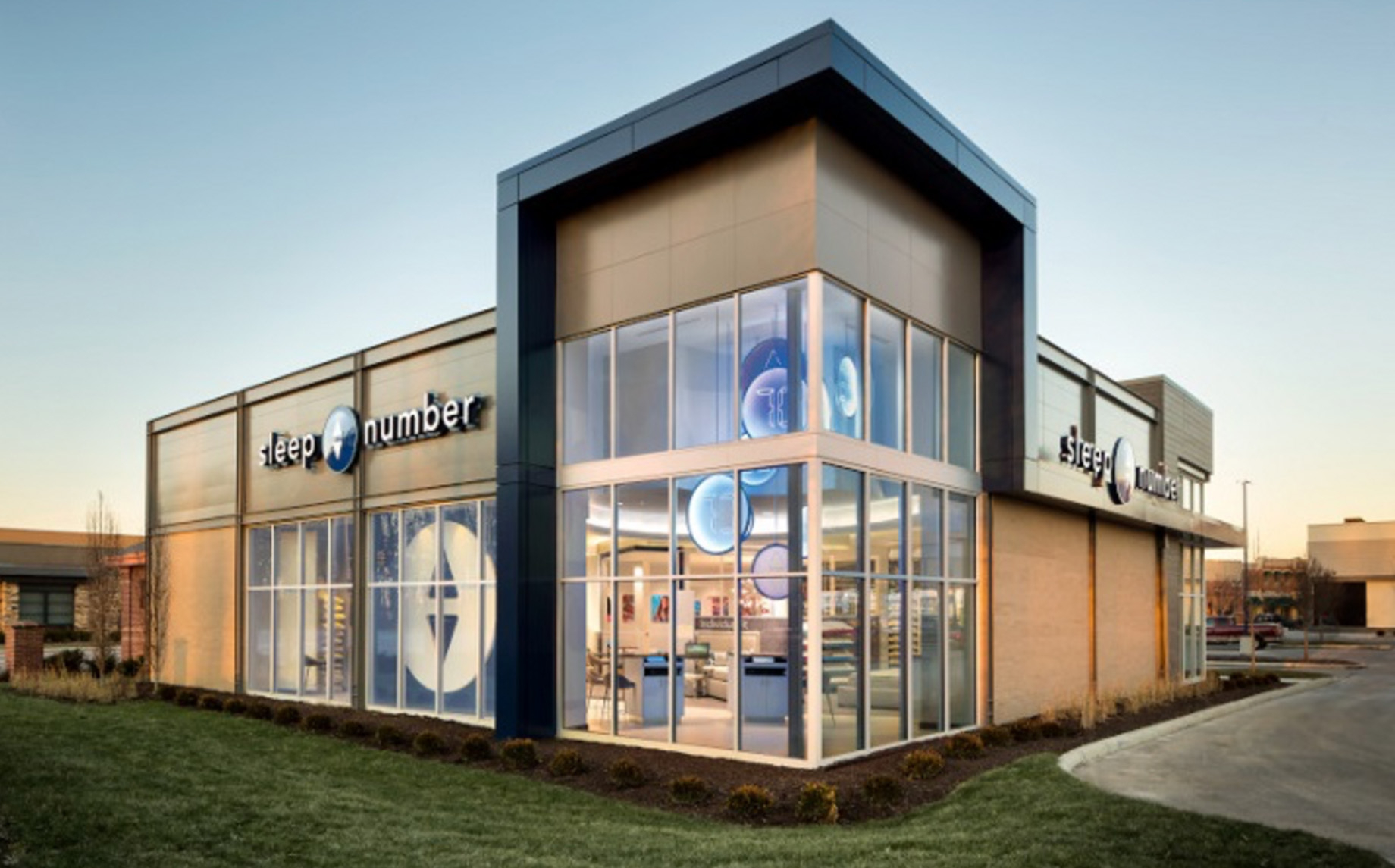 Sleep Number reached the 500-store mark in 2016 with the opening of this location in Eden Prairie, Minnesota.