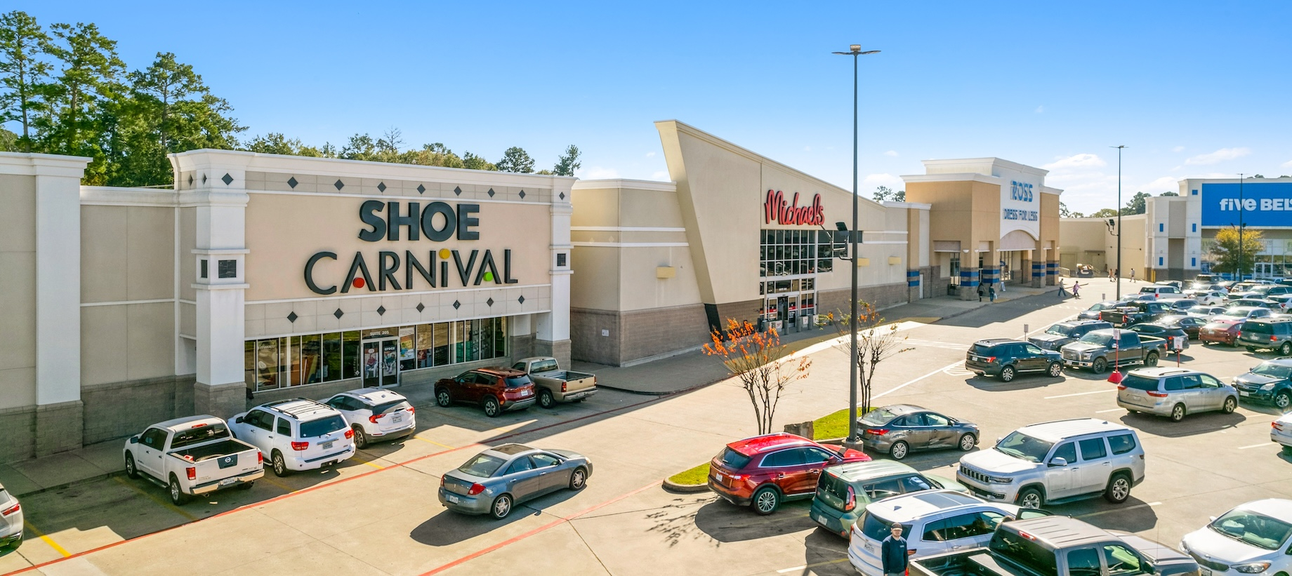 Southloop Crossing in Lufkin, Texas, was acquired by Chase Properties in a four-property deal from Ball Ventures.