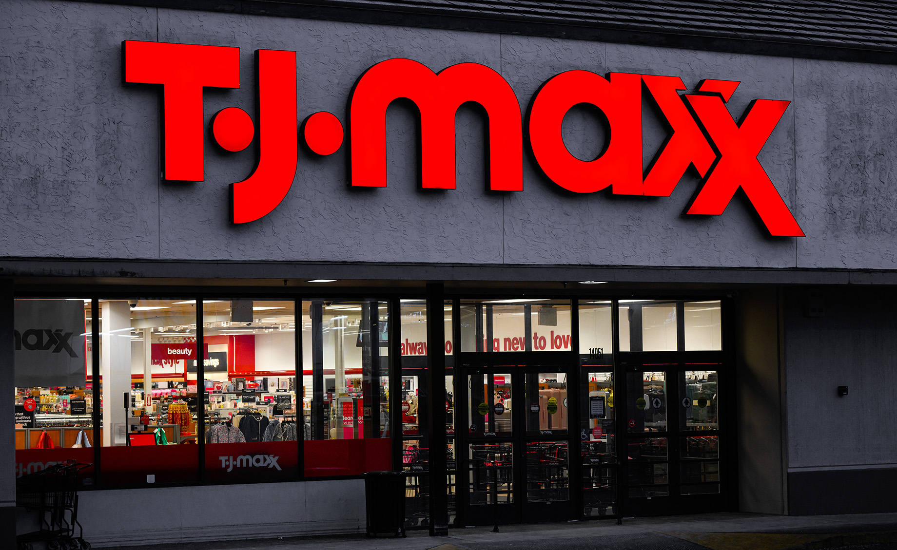 TJX Cos. sees room for more than 2,200 additional stores globally. A T.J.Maxx store in Woodinville, Washington, is pictured h