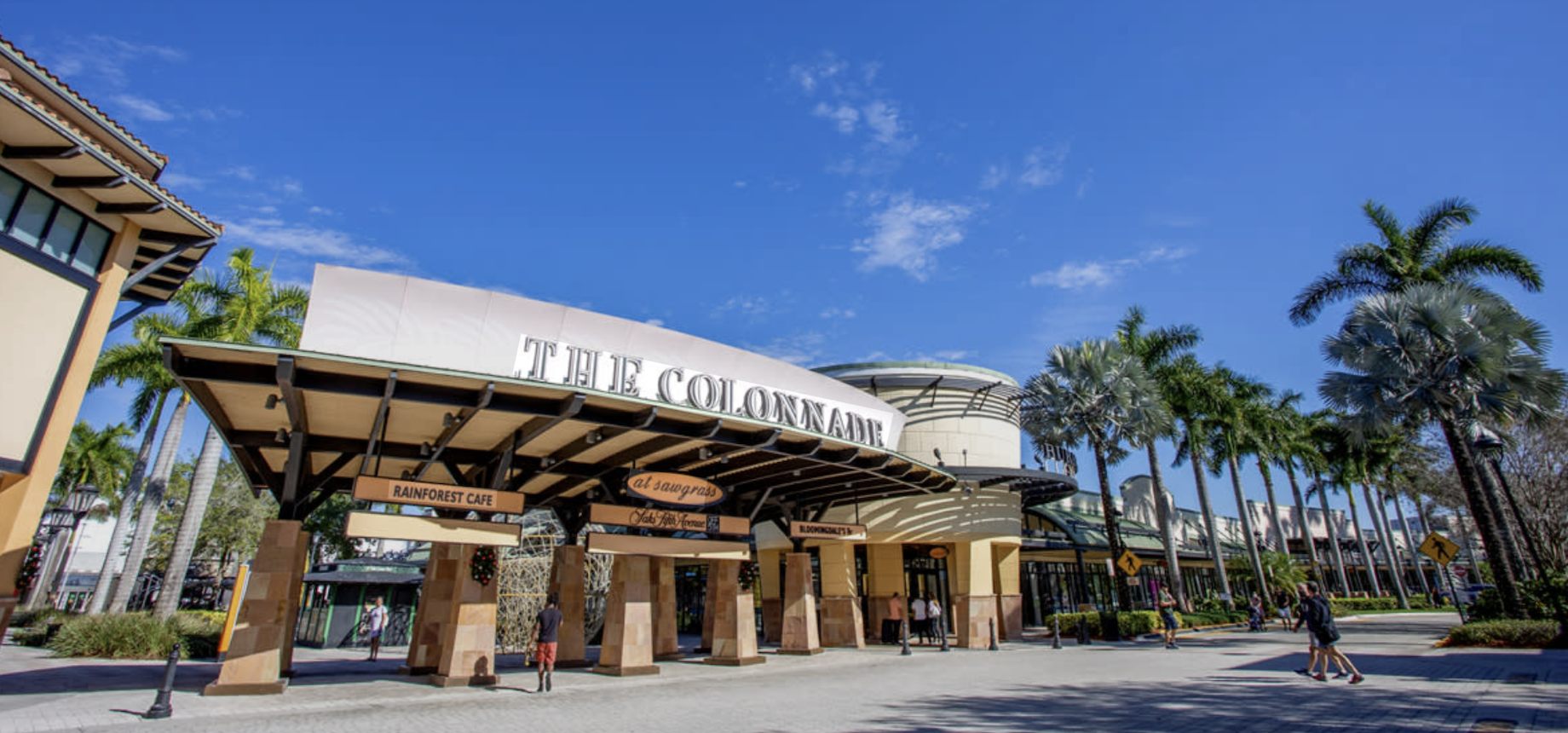 The Colonnade Outlets at Sawgrass Mills is about 10 miles northwest of Fort Lauderdale, the top-ranked Florida market in Marc