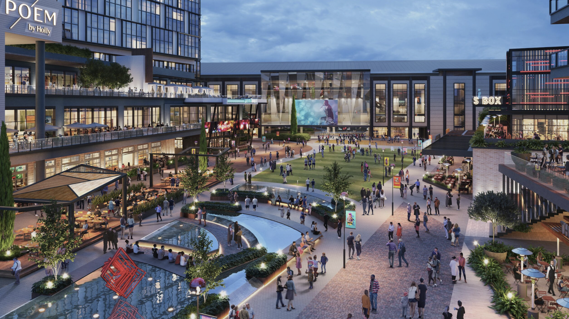 The Gathering at South Forsyth will include 1.6 million square feet of retail and office.