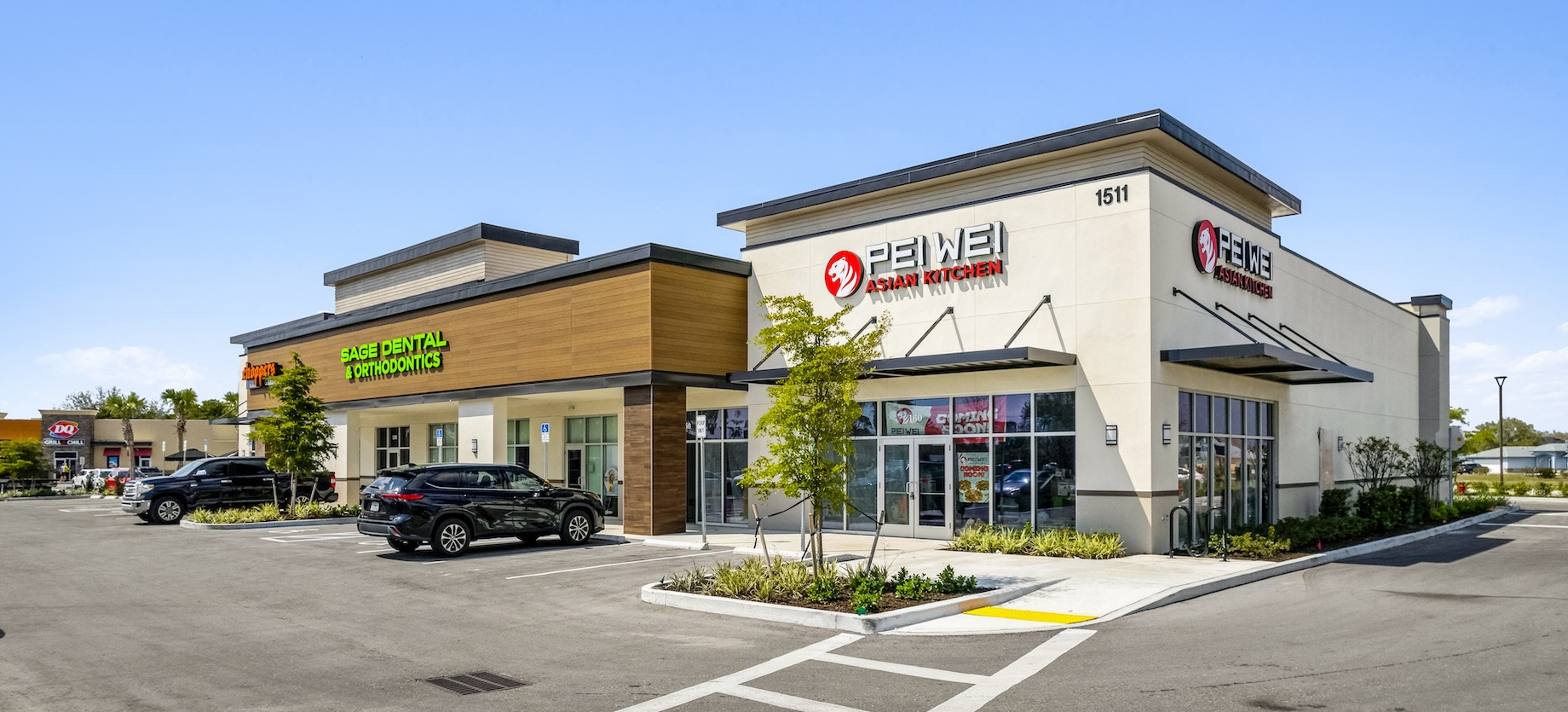 Thompson Thrift recently completed Cape Coral Commons, a 44,000-square-foot unanchored center in Florida. The project include