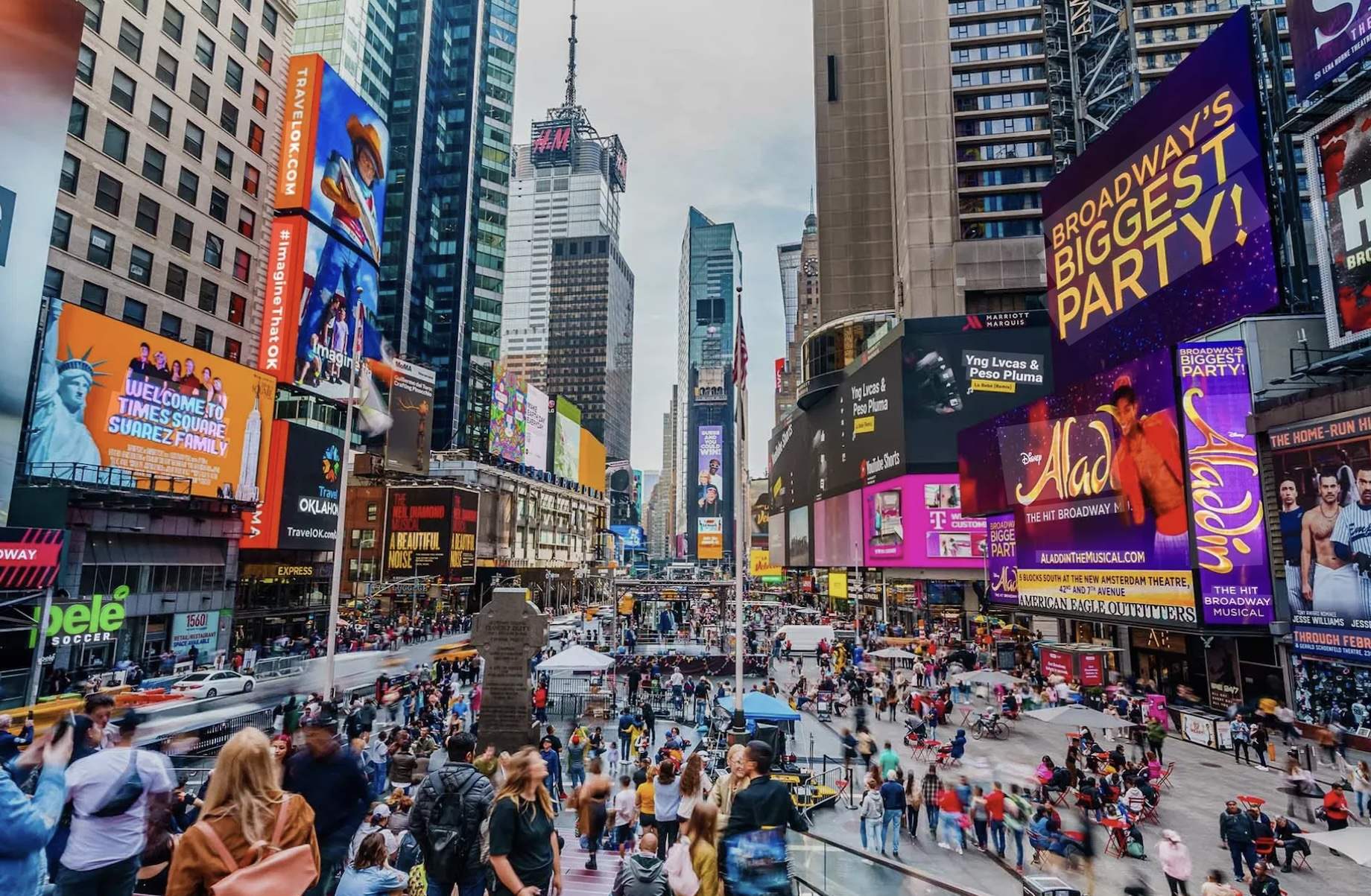 Ulta Beauty has picked Times Square for the site of an experiential flagship store.