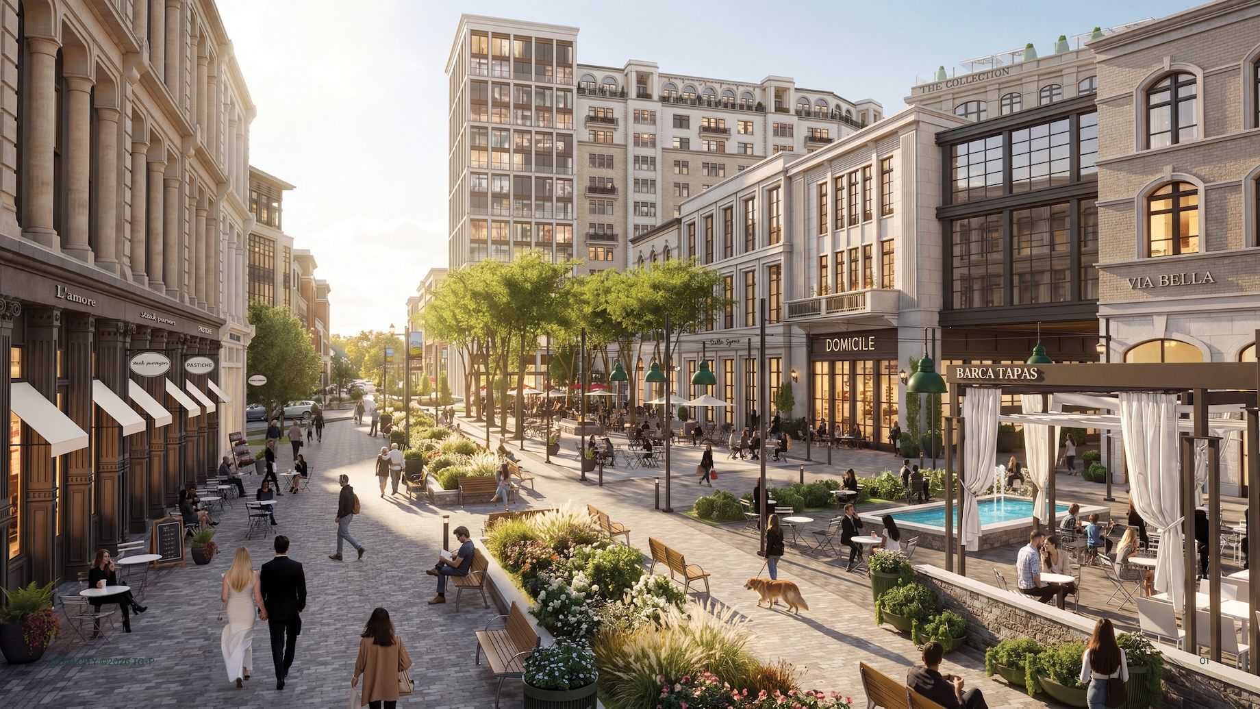 The Utah City mixed-use development in Salt Lake City will include 425,000 square feet of retail.