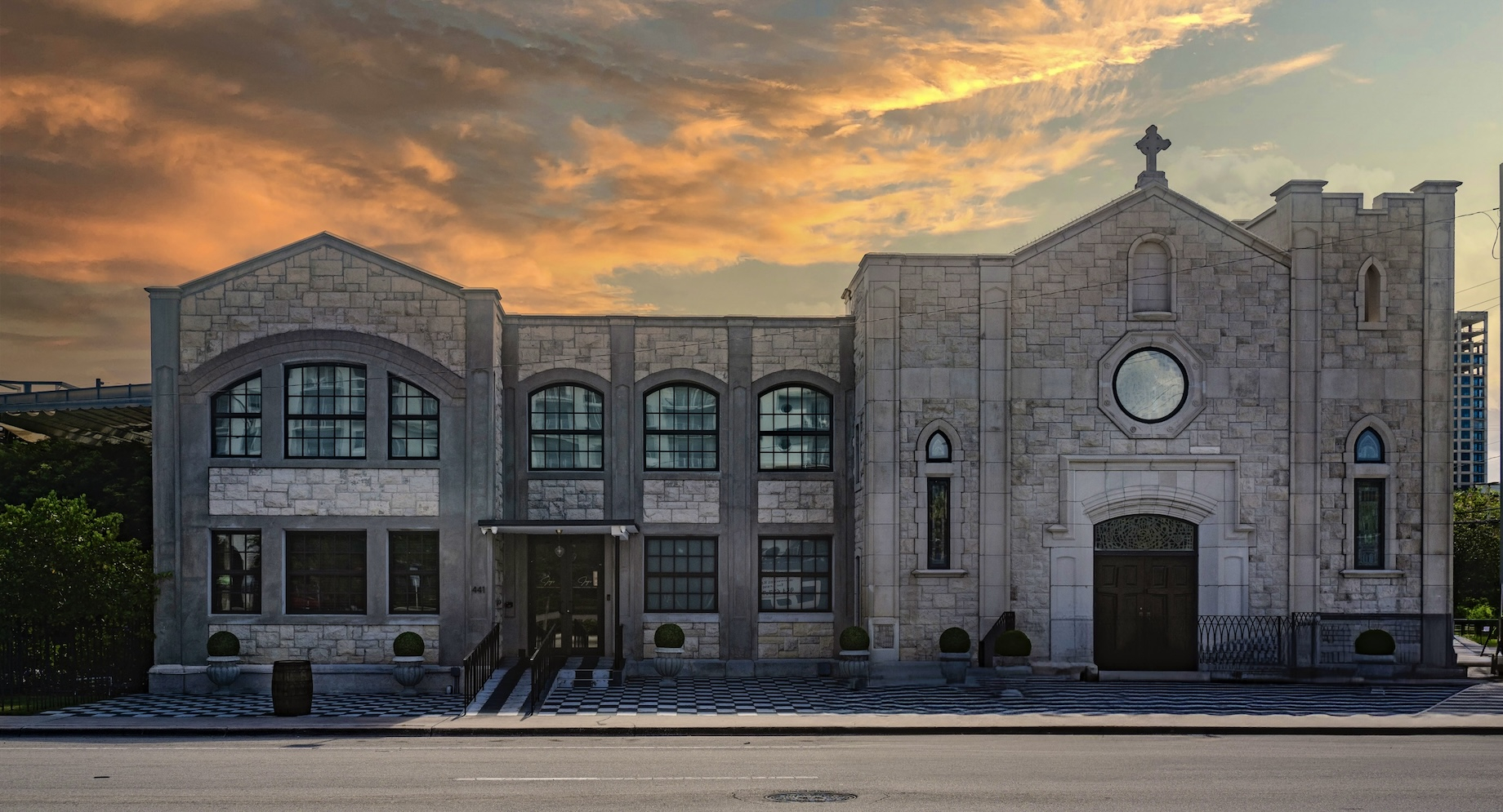 The Fort Lauderdale, Florida, building that opened in 1922 as St. Anthony’s Catholic Church and later became First Evangelica