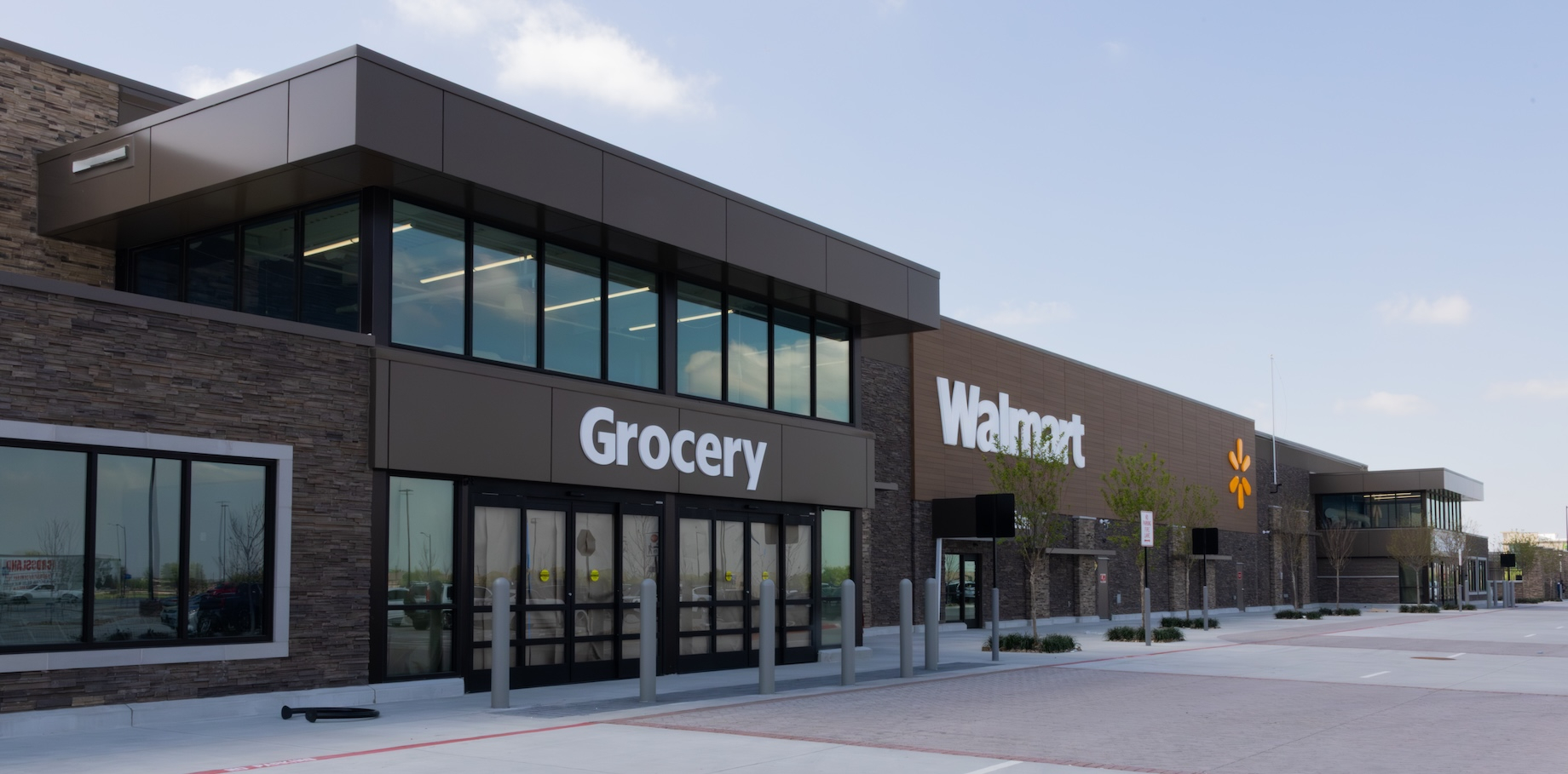 Walmart anchors the new Shawnee Trail development in Celina, Texas.