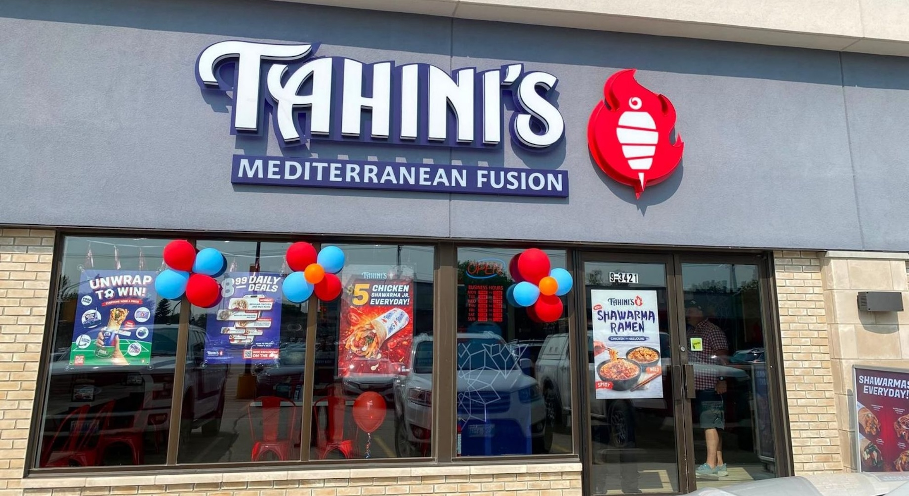 Tahini’s Mediterranean Fusion recently opened this restaurant in Winnipeg, Manitoba.