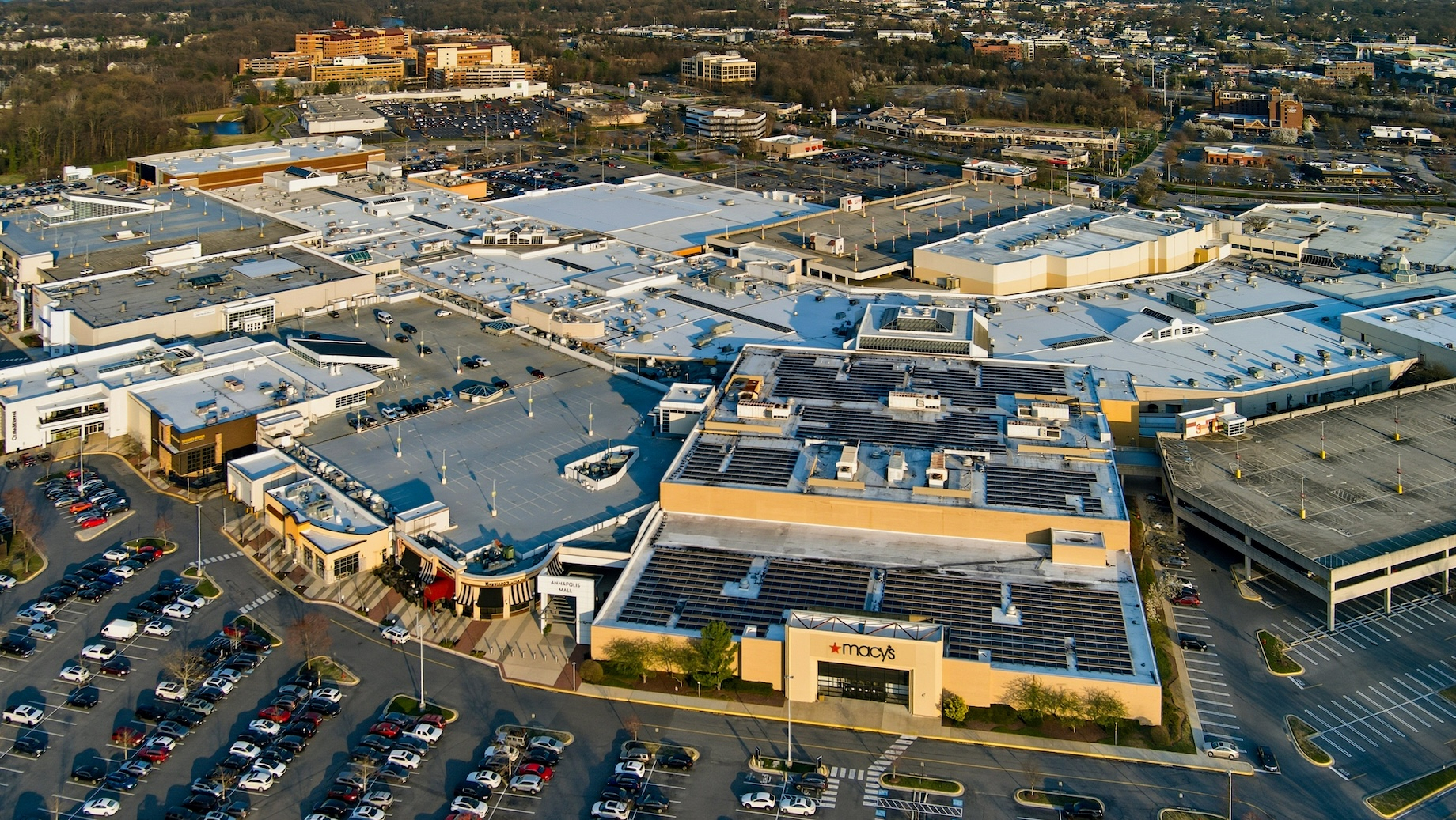Macerich acquired Maryland’s 1.5 million-square-foot Annapolis Mall from Kildare Partners, Atlas Hill RE and Centennial for $