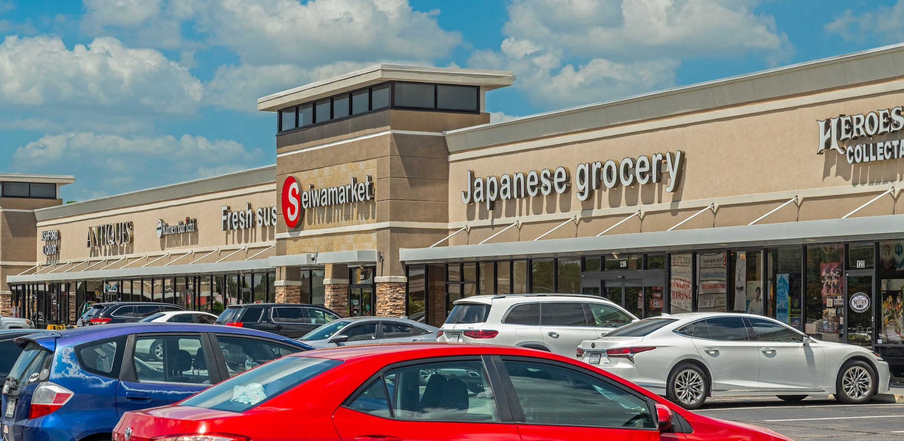 Whitestone acquired Houston’s 81,407-square-foot, grocery-anchored Ashford Village in November.