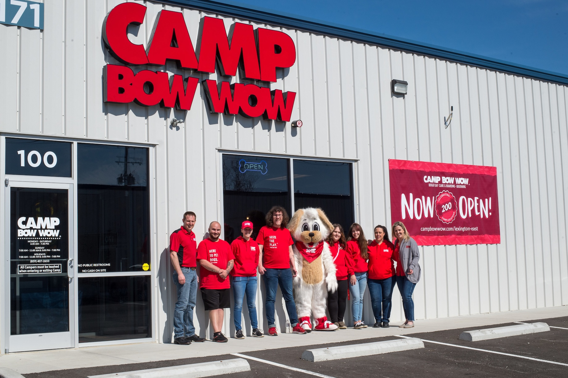 Camp Bow Wow opened its 200th location four years ago in Lexington, Kentucky.