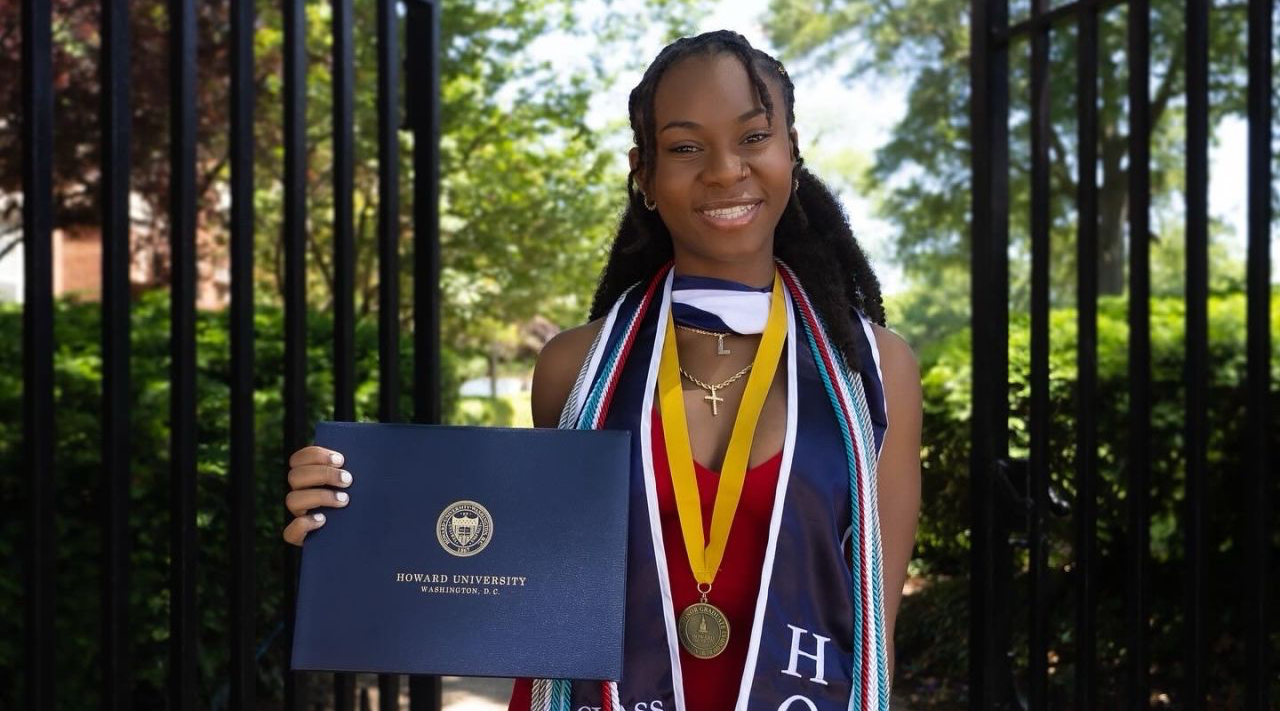 Leyha Williams graduated in 2024 from Howard University, through which she first learned about ICSC.