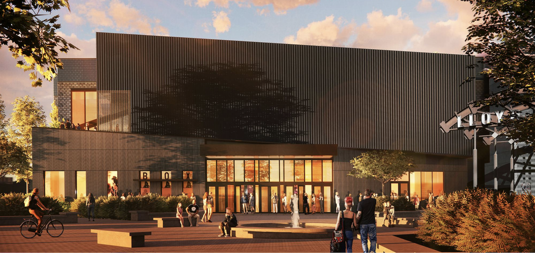 A 4,250-capacity music venue is rising at the site of a former Nordstrom at Portland, Oregon’s Lloyd Center.