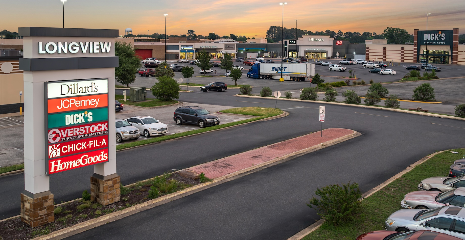 Dillard’s and Trademark acquired Texas’ Longview Mall in August.
