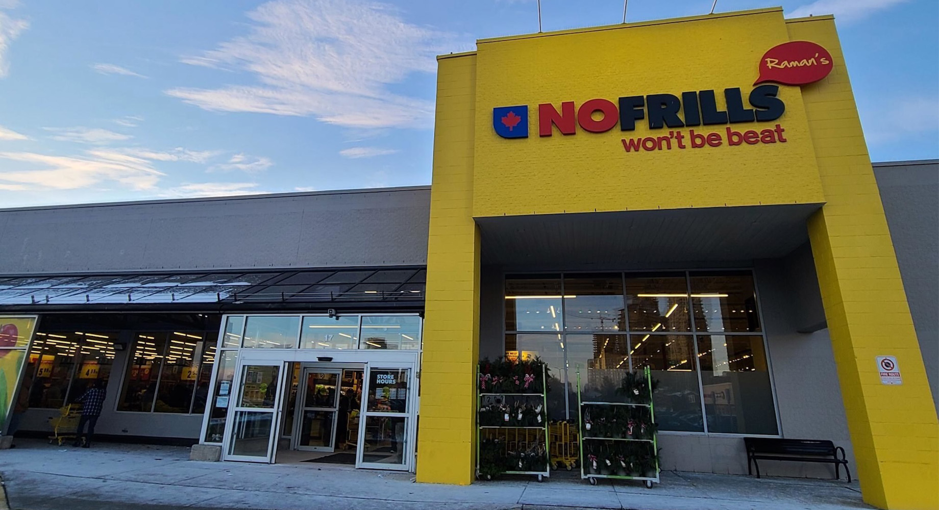 Loblaw Cos. opened its 300th No Frills grocery store in 2024 in Mississauga, Ontario.
