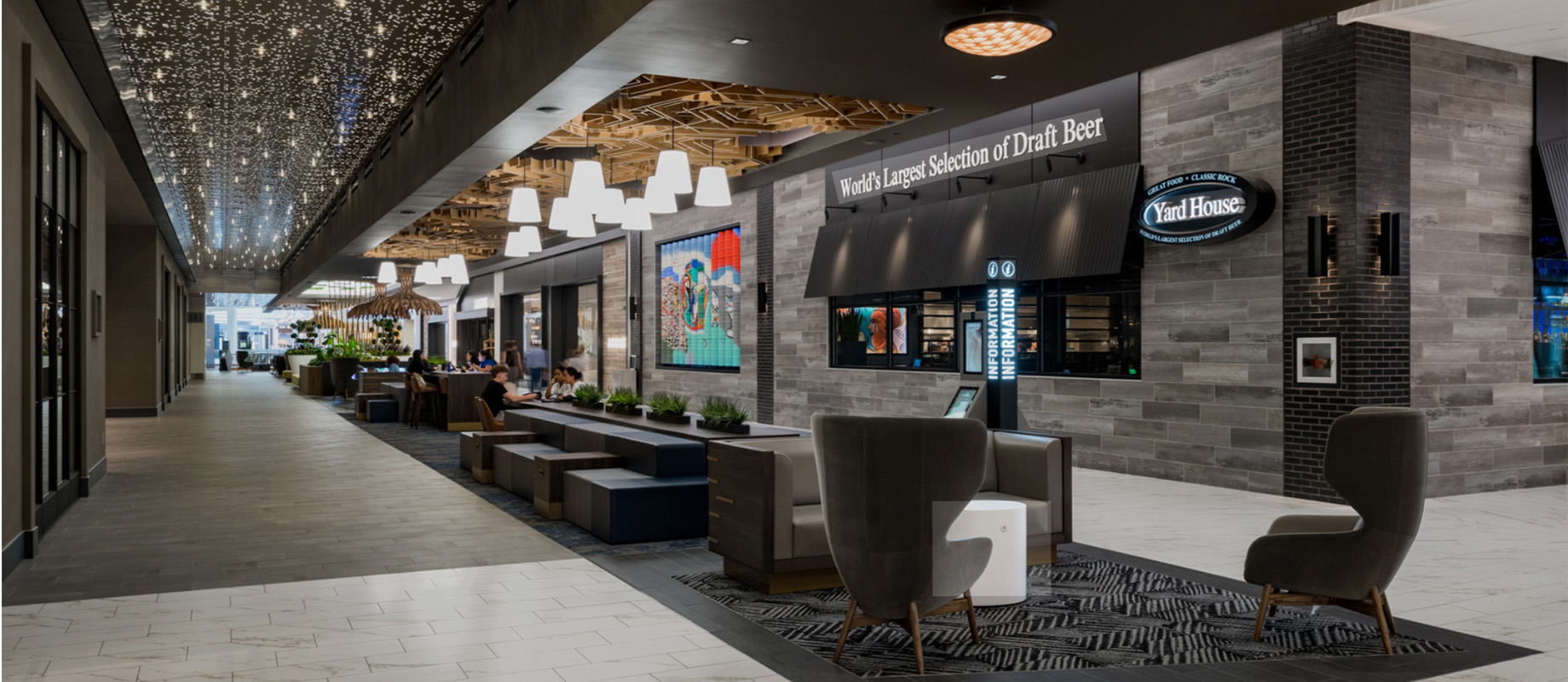 Tysons Galleria’s 260,000-square-foot Macy’s was converted into an entertainment and retail hub in 2023.