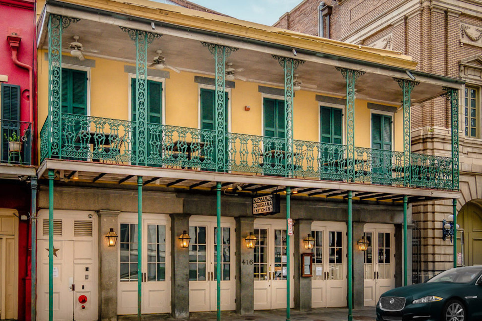 The future site of French Quarter Boulangerie, also rendered below
