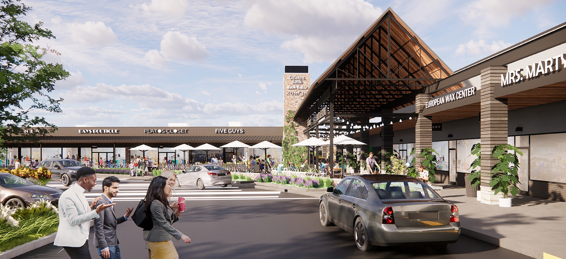 Broomall, Pennsylvania’s 50-year-old, 29-acre Lawrence Park is undergoing a $30 million revamp of its appearance and improvem