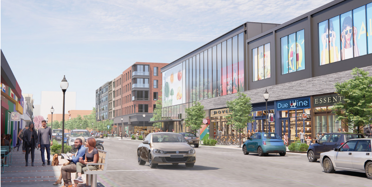 Initial plans for the redevelopment of The Mall West End are to tear down the high-vacancy enclosed regional mall and replace