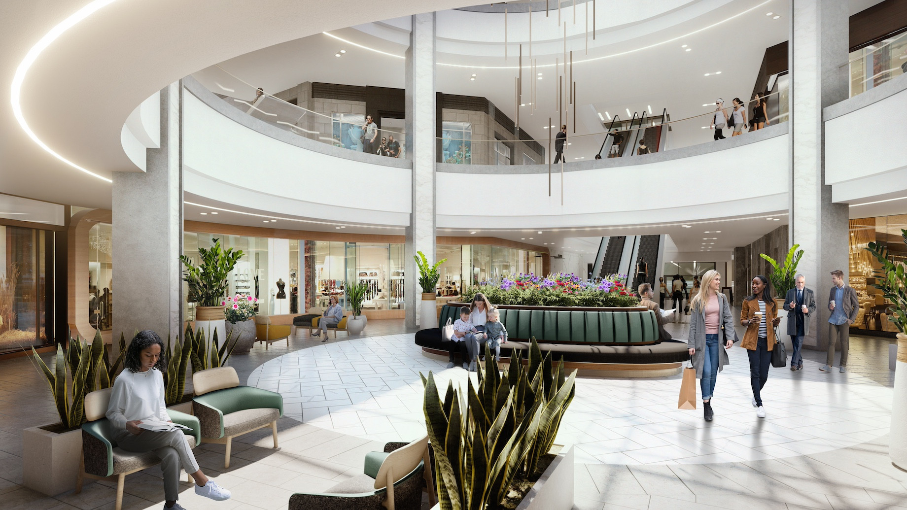 Among the new tenants in a wing Macerich is renovating at Arizona’s Scottsdale Fashion Square will be upscale restaurants Cat