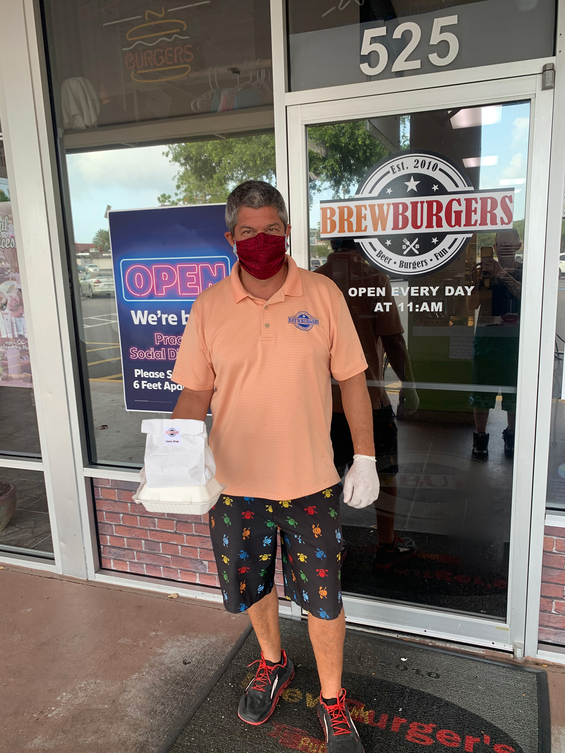 Michael Bacon, owner of BrewBurgers, is learning how to grow his business by introducing the concept to new potential custome