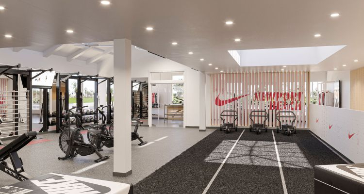 The first Nike Training Studio is located in The Ranch at Newport Bay.