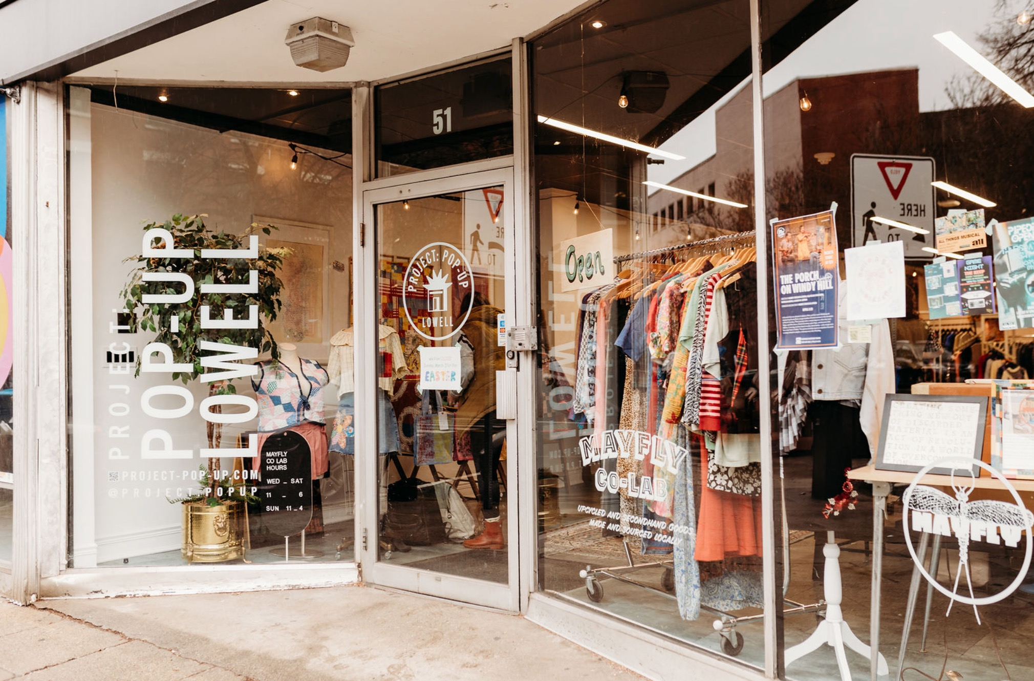 Early in 2024, retailer Mayfly opened a collective of sustainable local brands in Lowell, its second season in the storefront