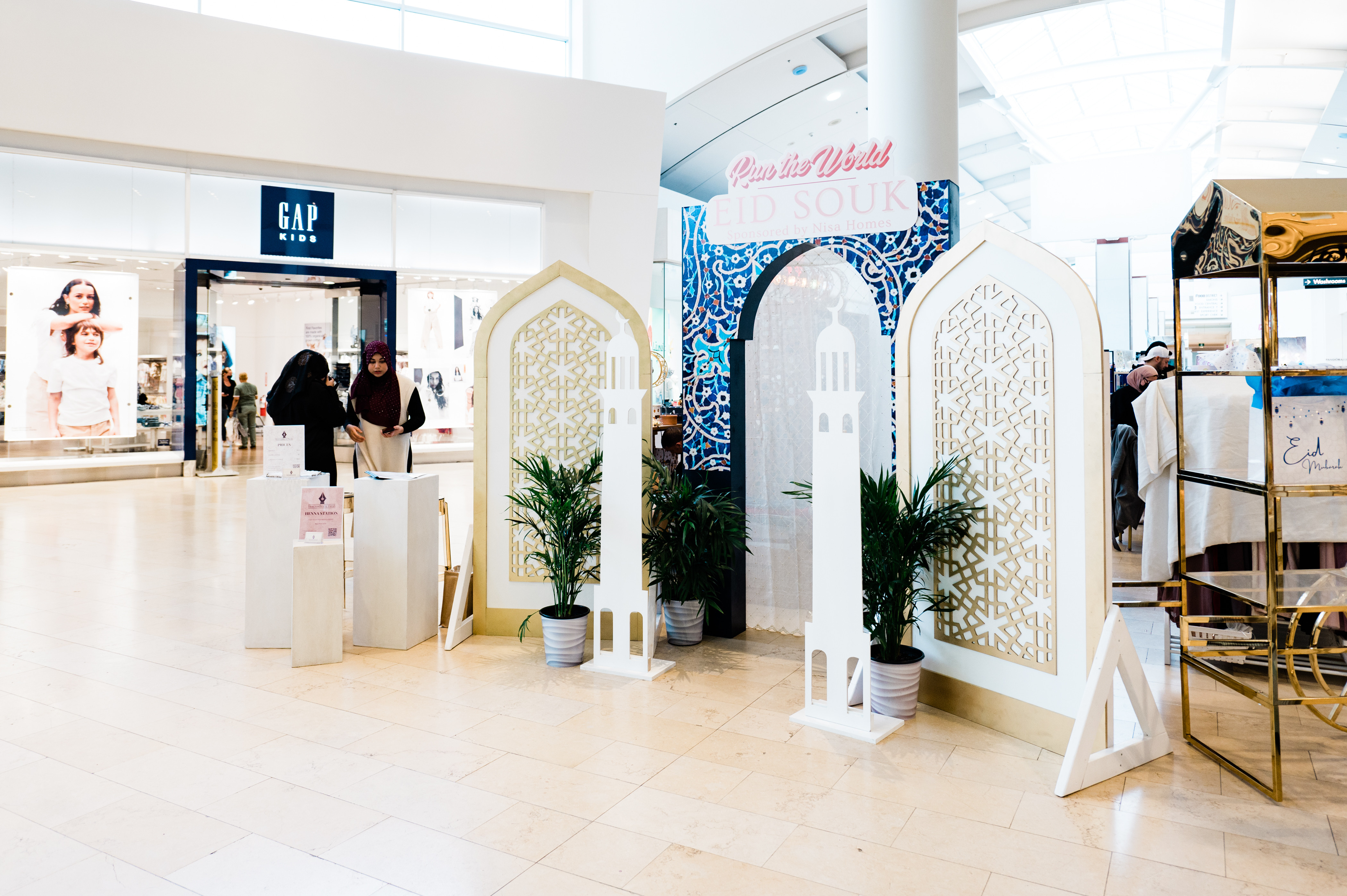 Square One in Mississauga, Ontario, partnered with a diverse, female-led start up called “Run the World” to create a series o