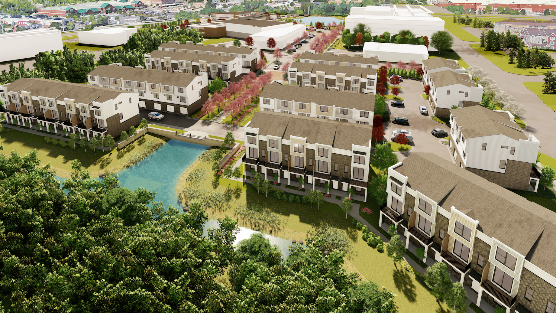 For Japanese nationals working in southeastern Michigan, Sakura Novi will provide housing and workspaces, as well as familiar