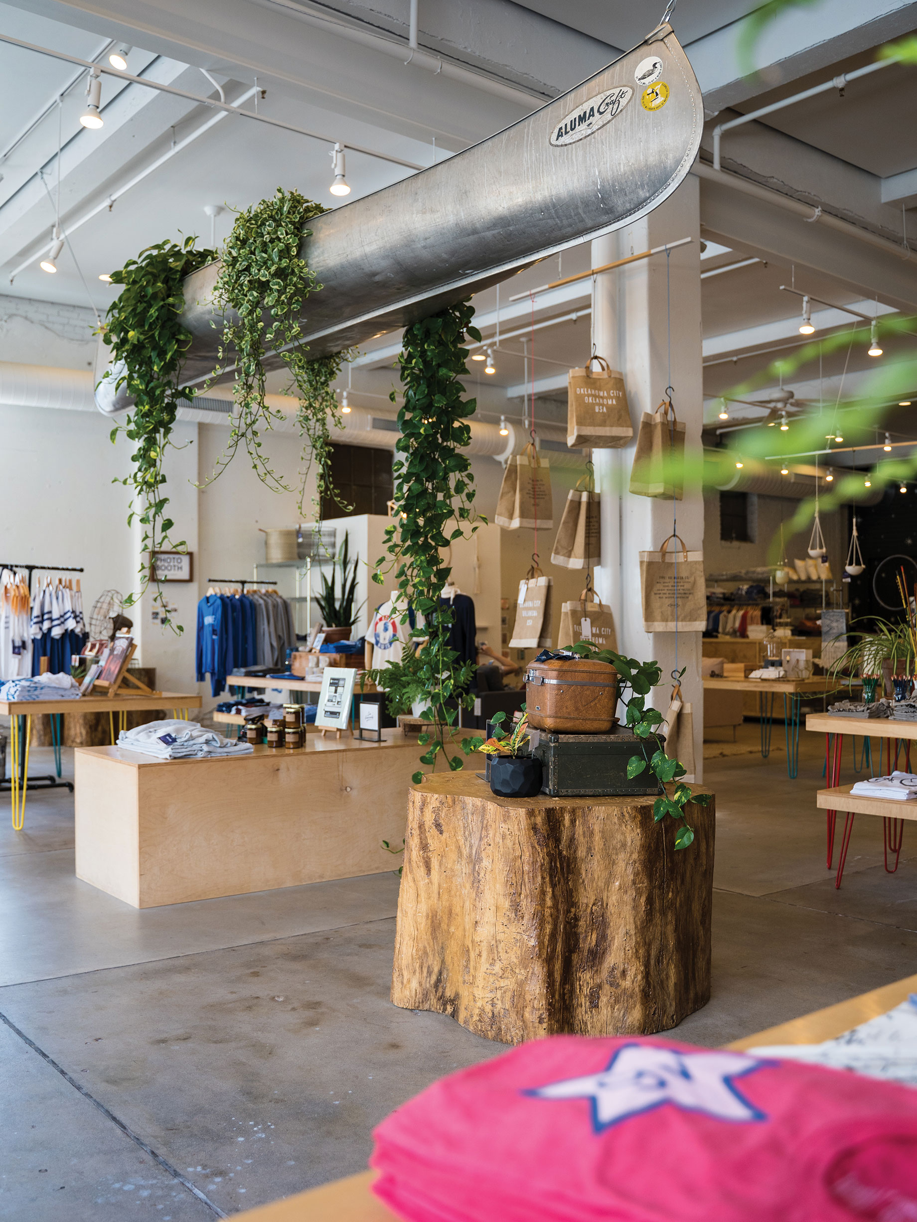 Locals like Shop Good, in Automobile Alley, represent the majority of retailers in Oklahoma City