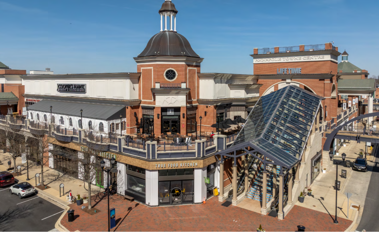 Federal Realty is the new owner of Annapolis Town Center in Anne Arundel County, Maryland.