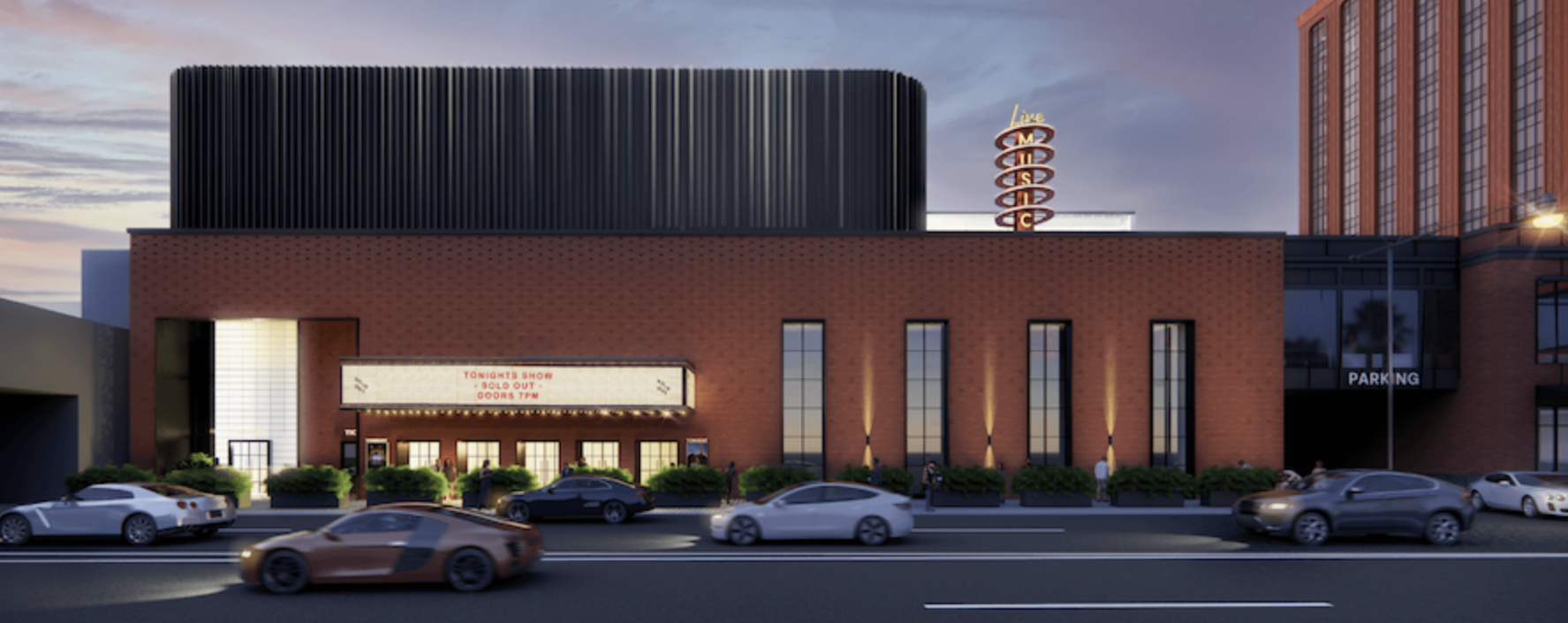 The Simon family’s mixed-use development in Indianapolis will feature a 4,000-capacity live music venue.