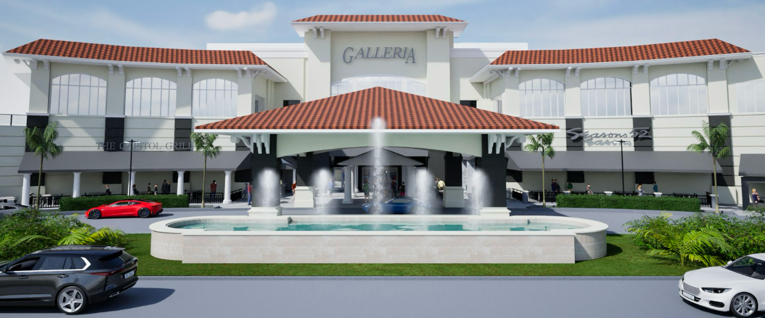 The proposal includes a valet at the east entrance.