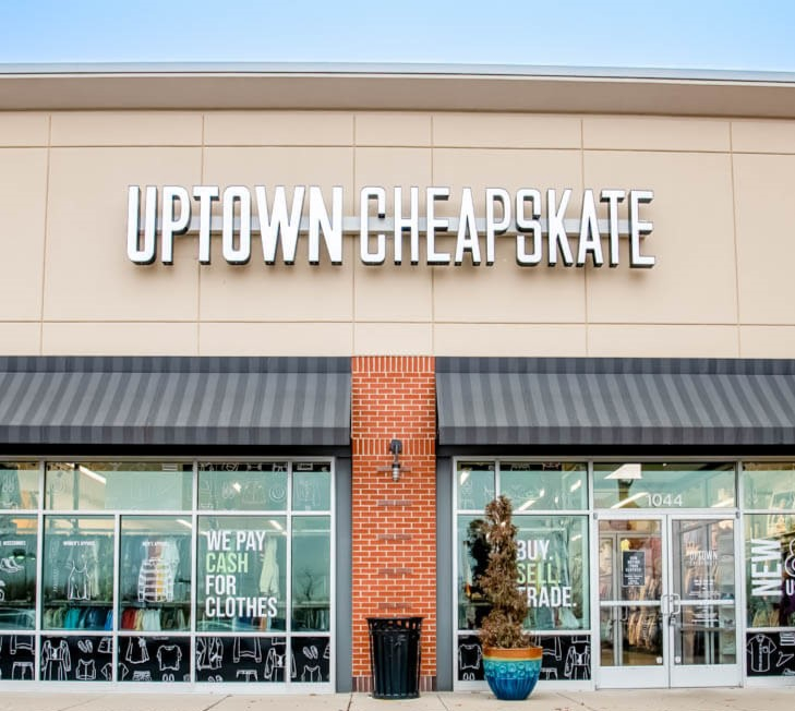 Uptown Cheapskate is one of the two thrift store brands owned by BaseCamp Franchising.